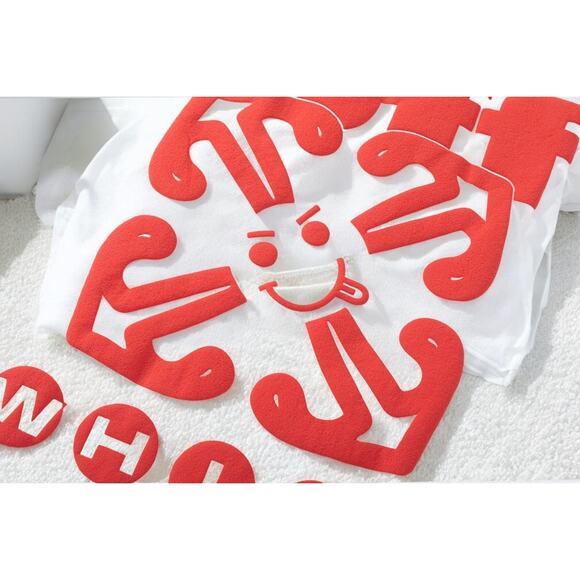 OFF-WHITE Crew neck, short sleeves Size: L - Picture 7 of 7